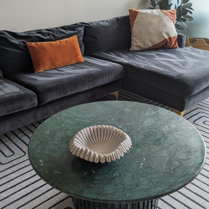 George Oliver Carreiro Tokay Pedestal Coffee Table & Reviews | Wayfair